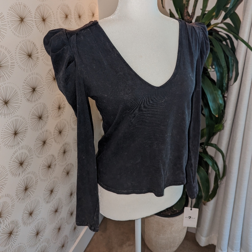 Seven for all mankind ruffle top